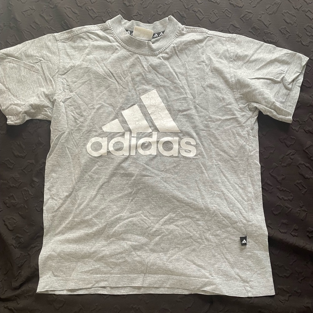 Gray Adidas shirt